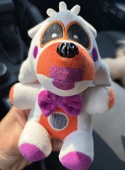 Five Nights At Freddy’s Lolbit Plush Funtime Foxy FNAF Tush Tag cut