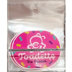 Mario Kart World Sticker Toadette Ice Cream Nintendo Store Official 2″ Super