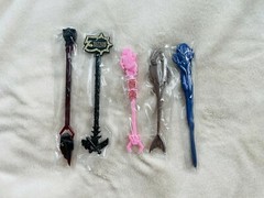🔥Rare – Blizzard Tiki Swizzle Sticks – Blizzard 2020 Employee Gift – New
