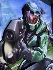 Halo CE Cover Art 14″x11″ Shadow Box Picture Frame
