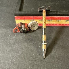 Dead Rising 3 Sledgesaw Hammer Ball Point Pen Miniature Replica Loot Crate