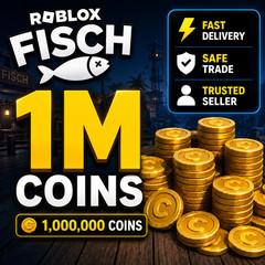 1M Coins – Roblox Fisch | Instant Delivery | Safe & Fast