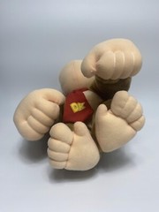 Rare Donkey Kong Plush 11″ Country Takara 1999 DK Toy Doll Japan TAG
