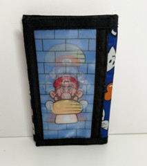 1990 Avon Nintendo Super Mario Bros Trifold Hologram Action Front Boys Wallet