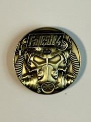 FALLOUT 4-BROTHERHOOD OF STEEL Military Rare Challenge Coin-Novelty Coin & Patch