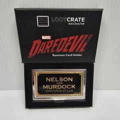 Loot Crate Bundle AHS American Horror Story, CUPHEAD & DAREDEVIL Lot Of 3 Items