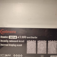Castlevenia Alucard Maria Renard & Richter Belmont Metal Card Figurine Ingots