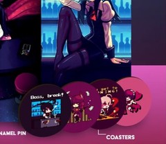 Limited Run Games VA-11 Hall-A PS Vita Coasters – NEW/SEALED