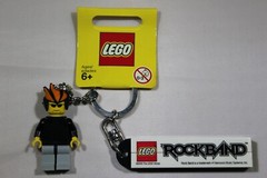 Lego RockBand Pre-Order Exclusive Keychain *RARE*