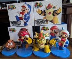 Super Mario 3D Land Collection Figure FULL SET 4 Boomerang Tail Goomba Bowser