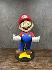 2008 Super Mario PopCo Nintendo DS Holder 14″ Figure w/Star Base -MARIO BROTHERS