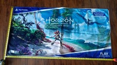 HORIZON FORBIDDEN WEST PROMO CLOTH BANNER SIGN 48″ X 24″ – PS4 PS5 – US Seller