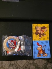 Frankford Wonder Ball Super Mario Stickers and Coin