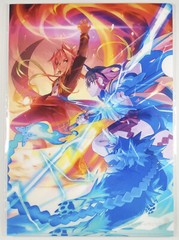 Azure Striker Gunvolt 3 Brand New A4 SIZE CLEAR FILE FOLDER Japan (No game) red
