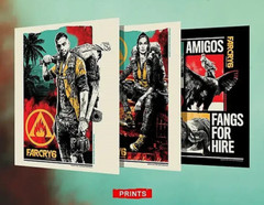 Far Cry 6 LIMITED EDITION ART PRINTS Set of 3 – BRAND NEW