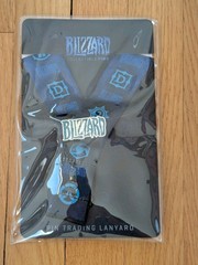 Blizzard Collectible Pin Trading Lanyard with Pin 2018 Blizzcon
