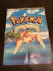 Authentic Nintendo Power POSTER Gameboy Pokemon Orange Islands Red Silver Blue