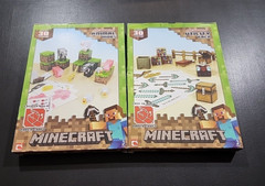 2 New Jazwares Minecraft Overworld Animal Mobs & Utility Pack Paper craft