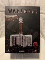 Swordfish Warcraft Doomhammer Power Bank 13,400mAh LED Indicator Dual Charging