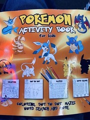 Pokemon Activity Book For Kids