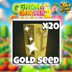 🪙x20 GOLD SEED 🌱 Grow🪴A Garden 2 🌳 (Super Fast Delivery🚀!)