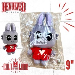 NEW Cult of the Lamb Cultist Follower Rabbit Plush 9” Devolver Youtooz Official