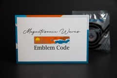Destiny 2 Random Pin with Free Magnetosonic Waves Emblem Code Card D2