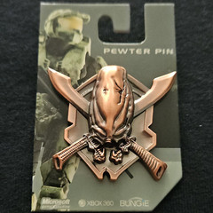 Bungie Halo 3 Elite Pewter Pin – Halo Series – Xbox 360 – MPN 83-950-44
