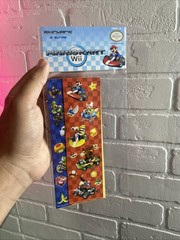 Mario Kart Wii Era SEALED Stickers – Nintendo 8 Strips – Super Mario Retro Merch