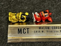 Five Nights At Freddy’s 1.5” Figured Golden Freddy And Foxy