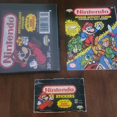 Rare 1989 Nintendo Sticker Complete Set with Box and Album Book – Diamond Cards