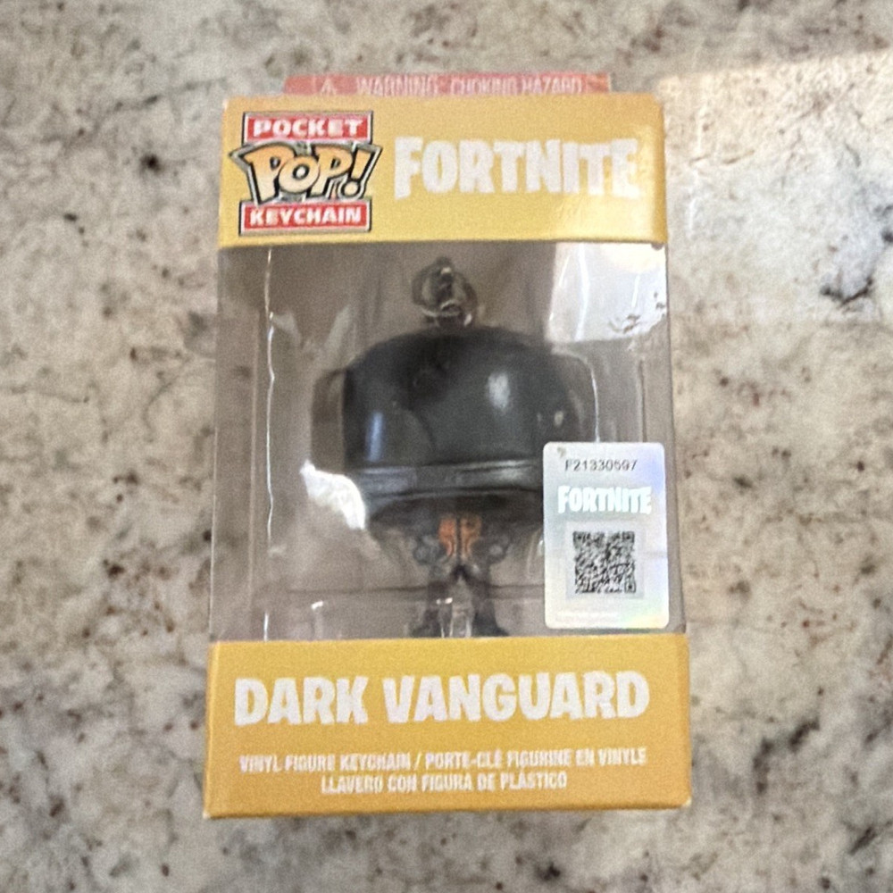 Funko Pocket Pop! Fortnite Dark Vanguard Vinyl Figure Keychain 2018