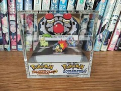 Pokemon Chikorita Cyndaquil Totodile BW Handmade Diorama – Gameboy Cube – Fanart