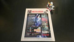 Konami E3 Metal Gear Solid MGS Everyone Wants To Get Solid Promo Sheets Flyer