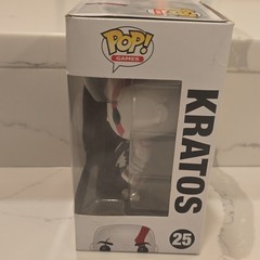 RARE Funko Pop! Games God of War Kratos Boxed Vinyl Figure #25 2006-2013. NMIB