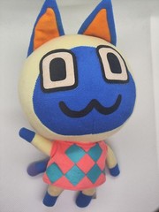 Animal Crossing Mitzi Cat Plush Nintendo 2001 Toy Doll Japan Rare
