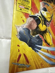 New SDCC 2026 Exclusive Promo PS5 Marvel WOLVERINE CLAWS & PREQUEL COMIC BOOK