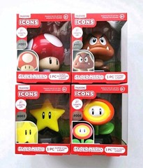 Paladone Icons: Super Nintendo Set Of 4 Super Mario lights Sealed NIB 2018 RARE*