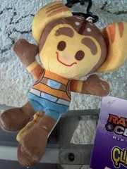 New JINX RATCHET & CLANK RIFT APART RATCHET PLUSH KEYCHAIN KEYRING CLIPSTER