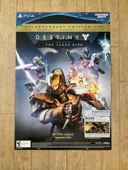 DESTINY The Taken King HUGE Video Game Store Display Sign 33×48 Bungie PS4 Promo