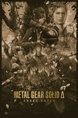 METAL GEAR SOLID 3 Δ DELTA MGS SNAKE EATER Poster APOLLO / OKS GEAR Jake Kontou