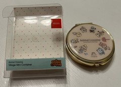 Animal Crossing Nintendo Village Mini Container w/ Mirror & Divider – Rare NIP!