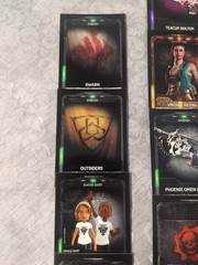 Gears Of War 4 – 9x Collectable Cards With Unused In-Game Codes