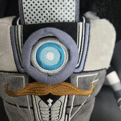 Borderlands 2 Gentleman Caller Claptrap Robot Talking Plush Gearbox 2018