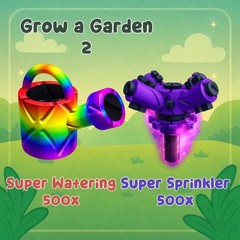 500x Super Watering Can + 500x Super Sprinklers Bundle | Grow a Garden 2