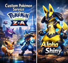 In game items and Pokémon Legends Z-A/Violet/Scarlet