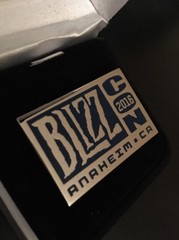 *** BLIZZCON 2016 Logo Lapel Pin *** Blizzard Collectible World Of Warcraft WoW