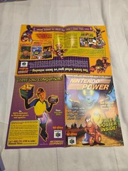 Super Mario 64 Nintendo Power Poster Metal Mario The Source Magazine 17×22″