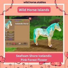 Wild Horse Islands – Horned Seafoam Icelandic Pink Forest Flower
