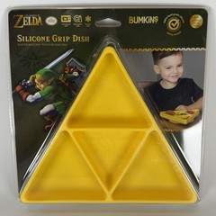 THE LEGEND OF ZELDA BUMKINS SILICONE GRIP DISH KIDS *BRAND NEW & SEALED*